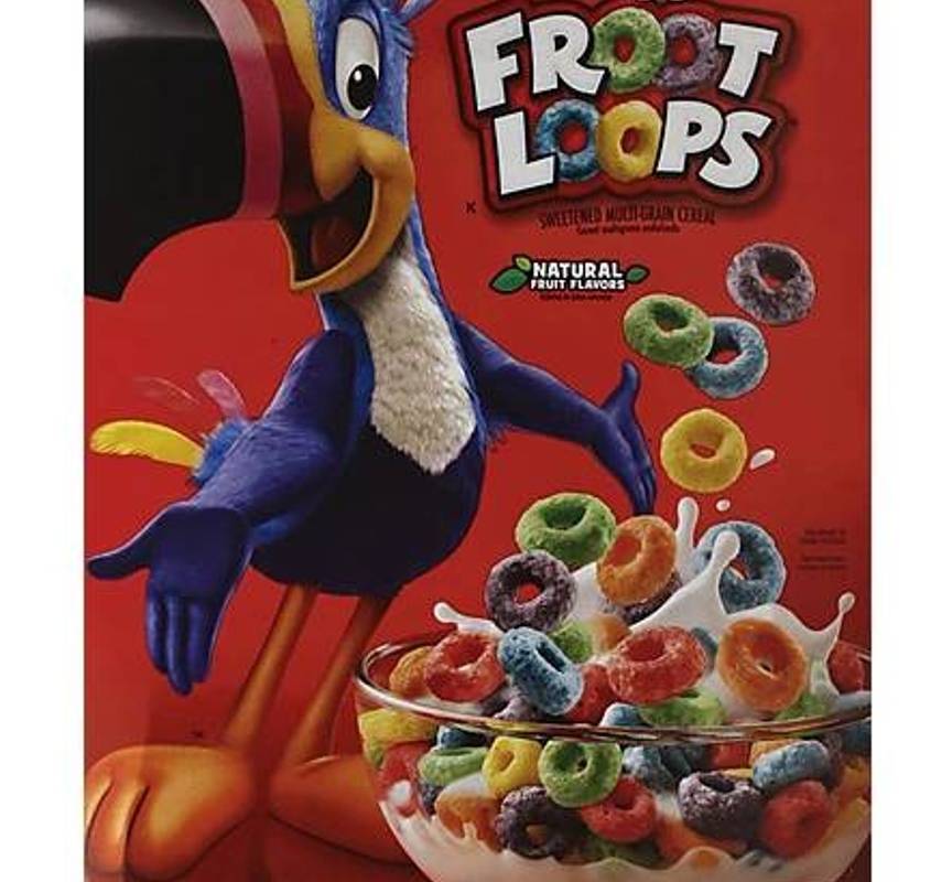 Kellogg's Froot Loops, 12.2oz Cereal
