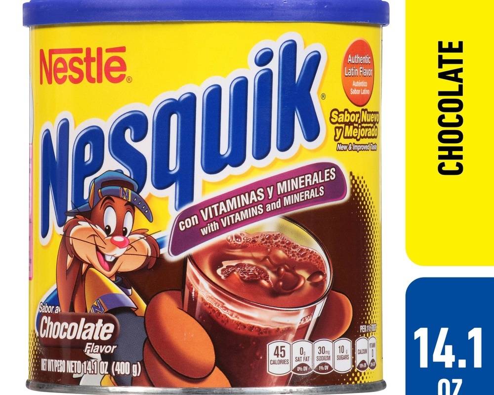 Nesquik Chocolate Powder, 14.1oz
