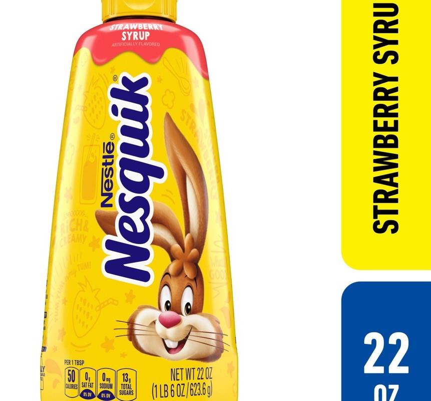 Nesquik Strawberry Syrup, 22oz