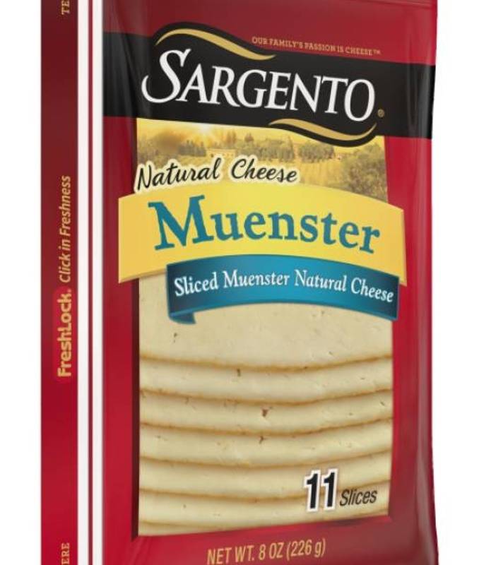 Sargento Sliced Muenster Cheese, 11pk