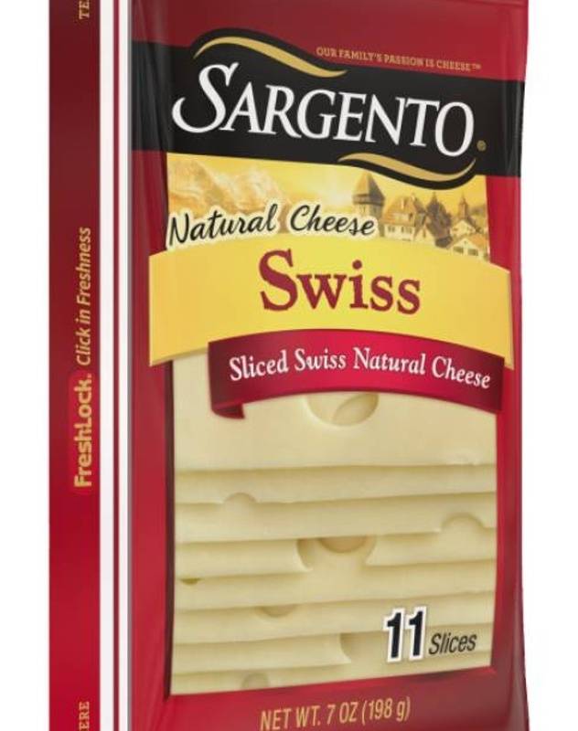 Sargento Swiss Cheese, 11pk