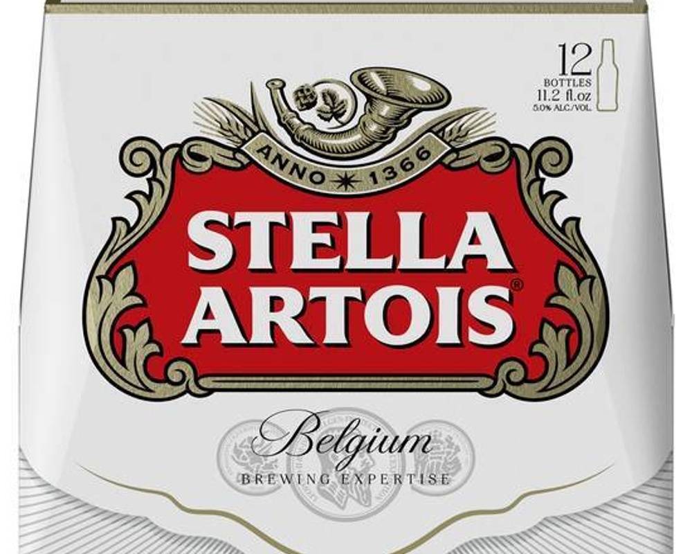 Stella Artois, 12pk-12oz Bottle Beer (5.2% Abv)