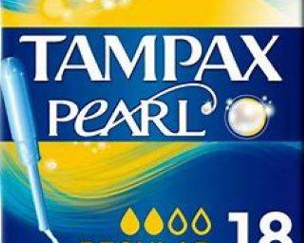 Tampax Pearls Tampons, 18pk