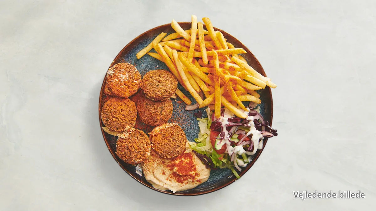 Falafel ret (10 stk) (V)