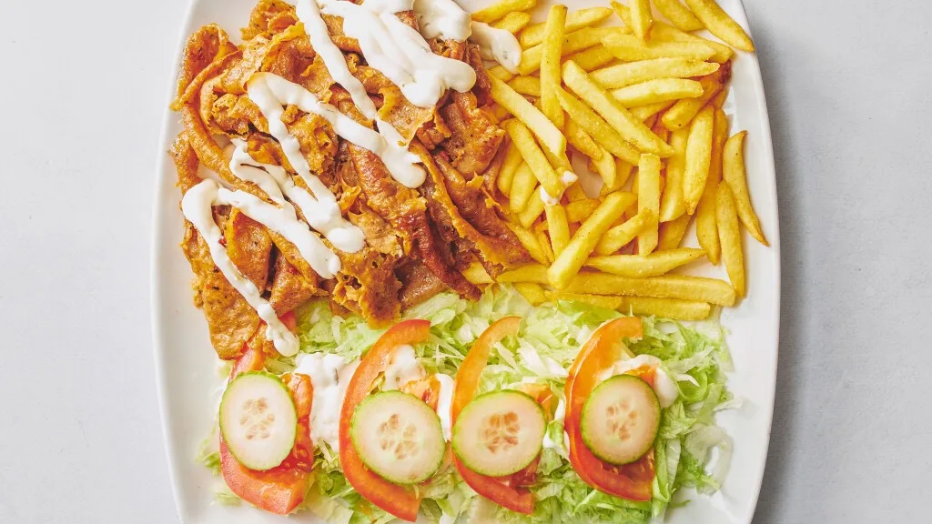 Kebab tallerken