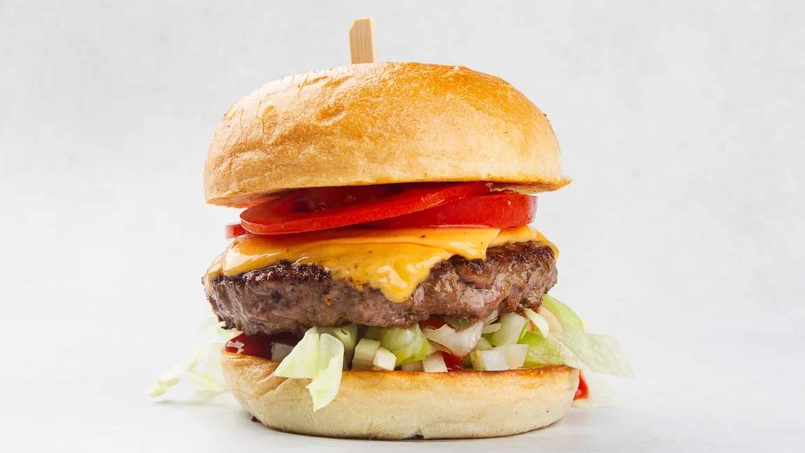 Black Angus burger