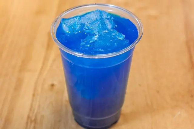 Blue Lagoon summer drink