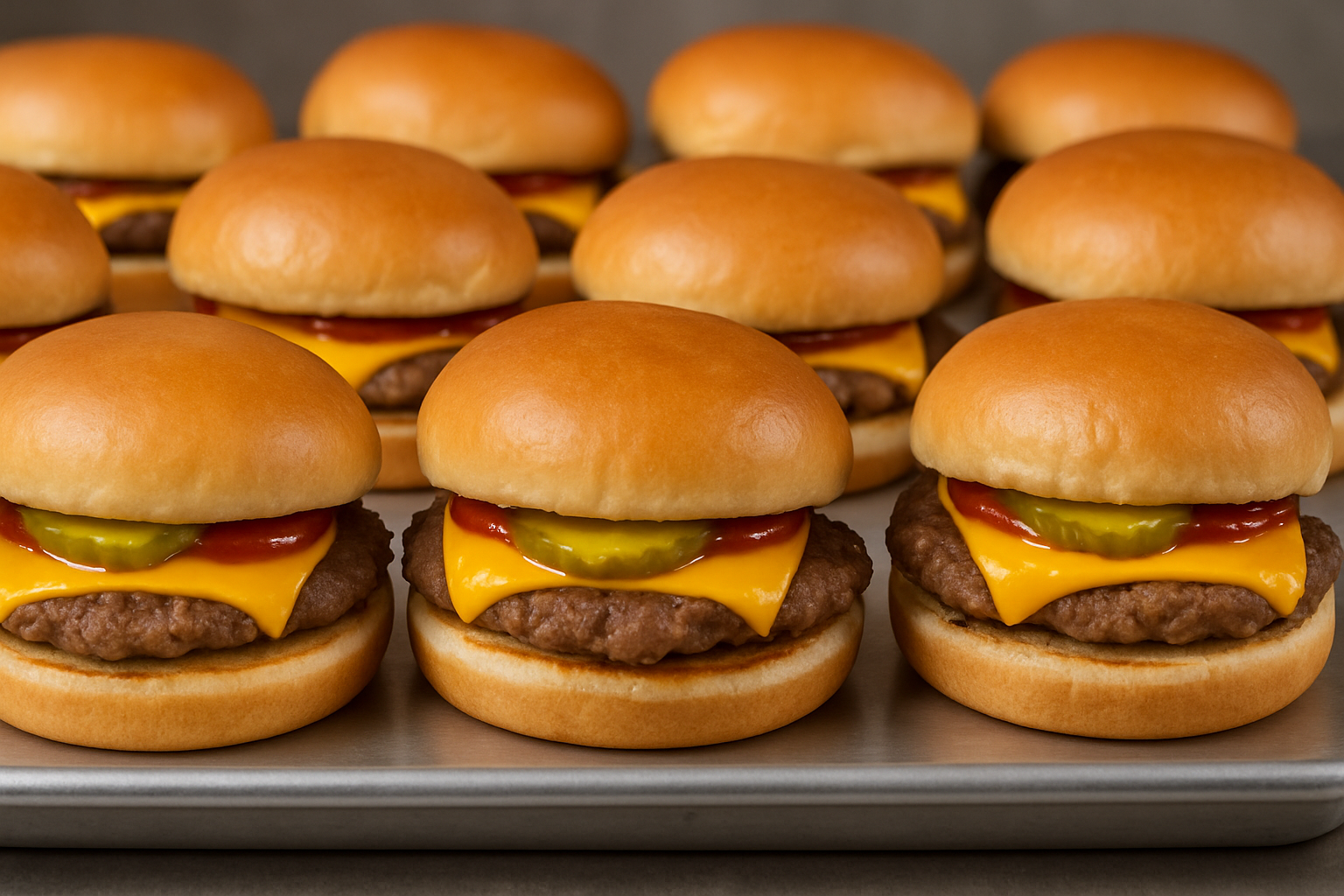 Ten Cheeseburgers