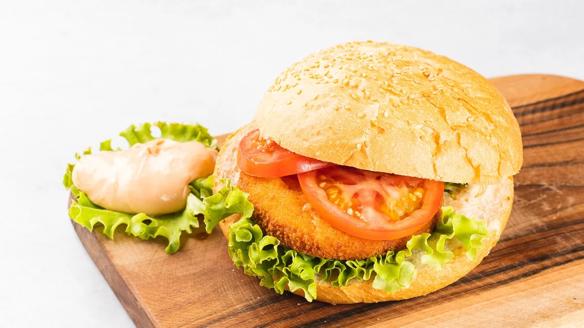 Chicken burger
