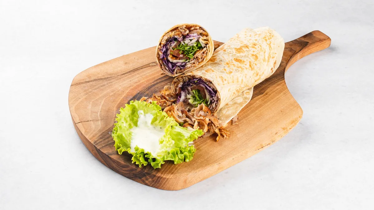 Kebab v jufki