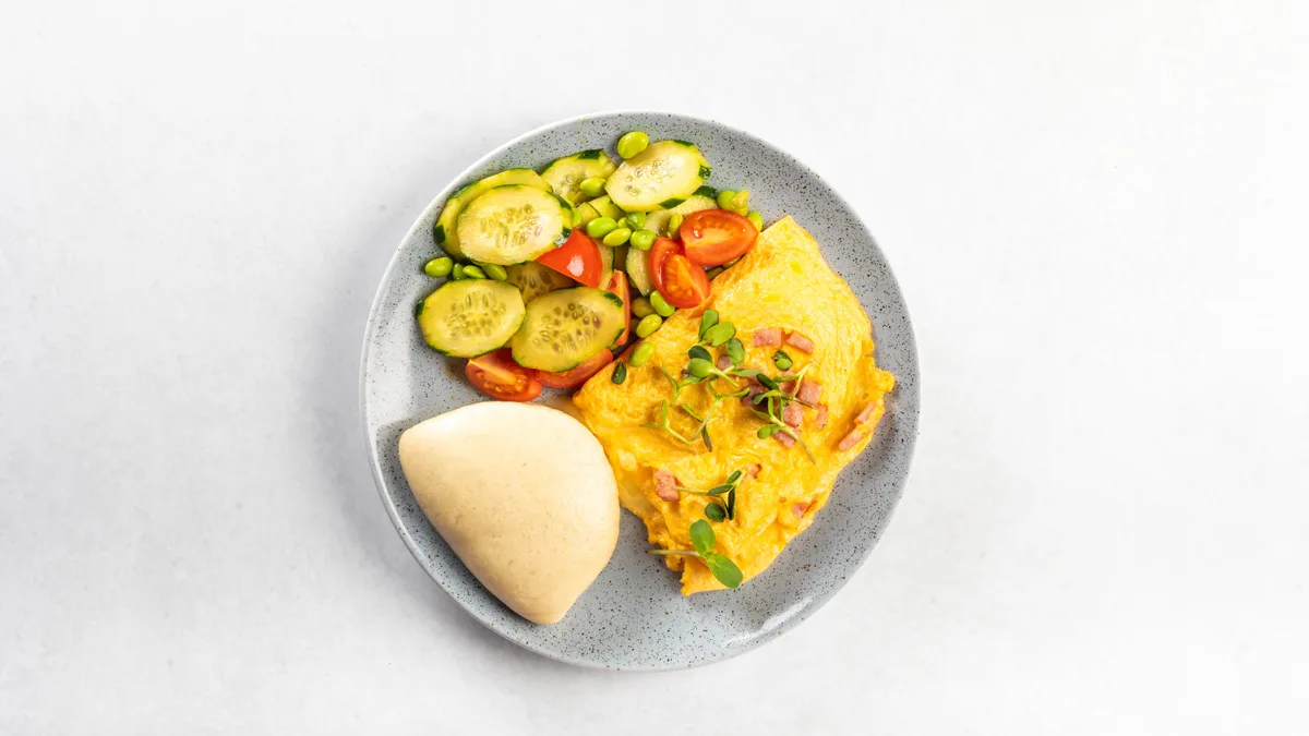 Omlet sa sirom