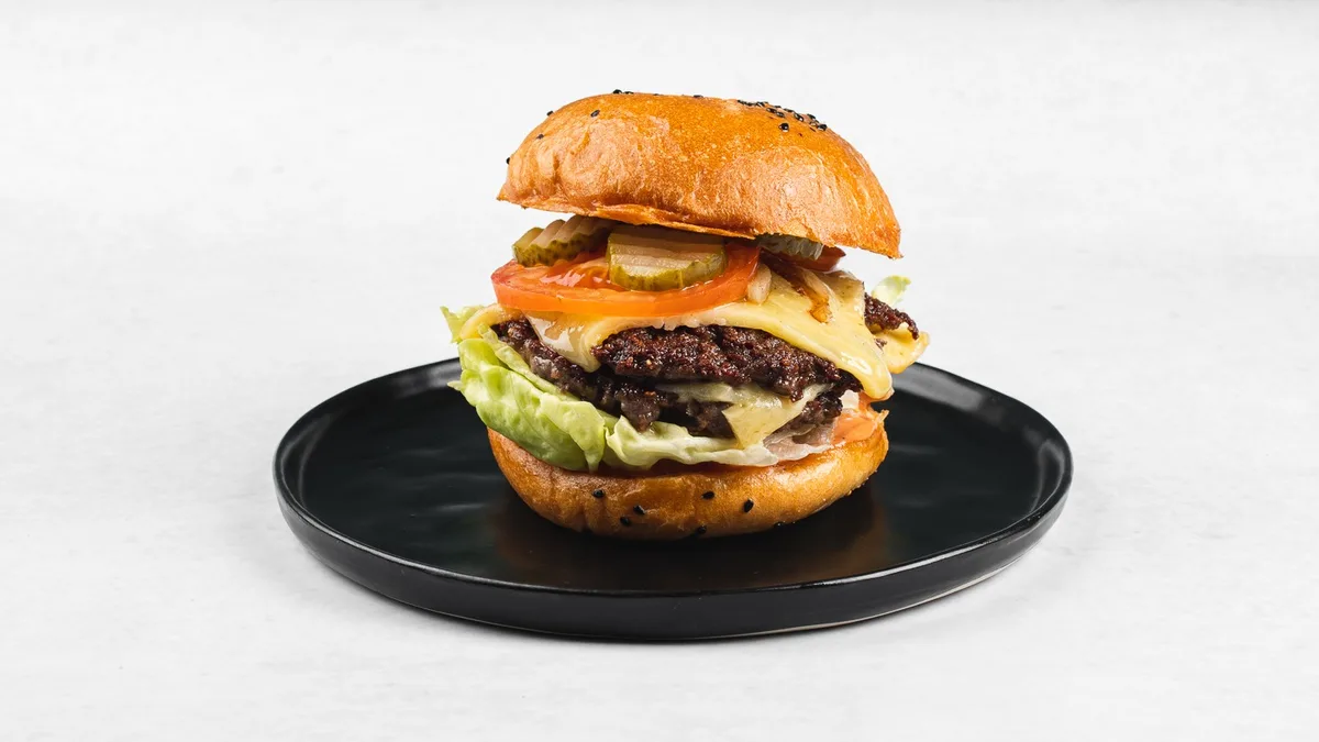 Big hamburger