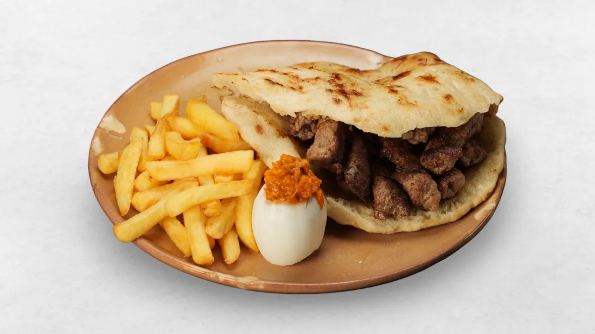 Ćevapi menu
