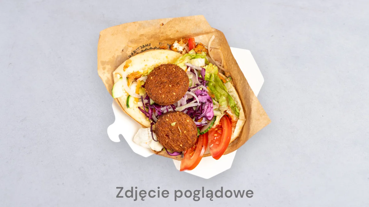 Bułka falafel