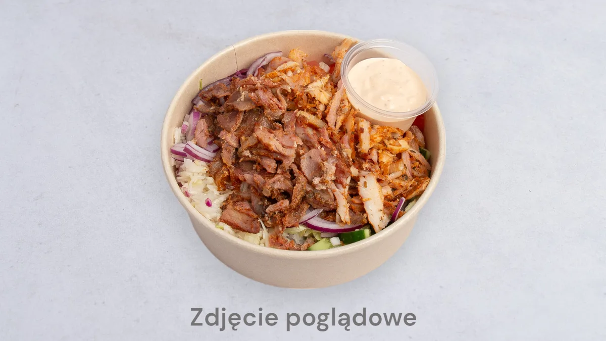 Sałatka kebab