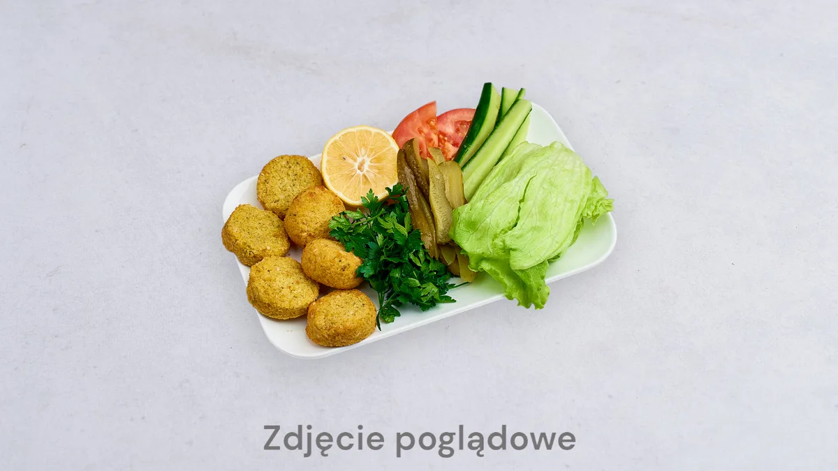 Talerz falafel