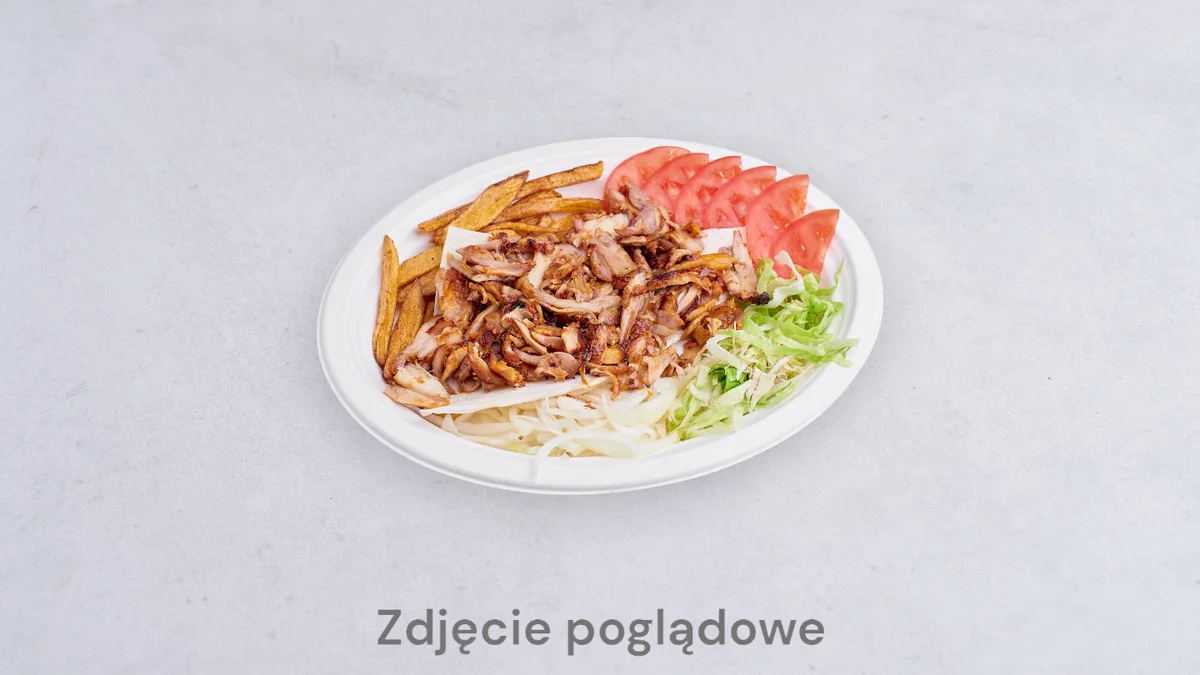 Talerz kebab z serem
