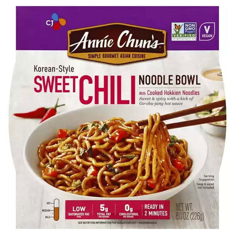 Annie Chun's Vegan Noodle Bowl Korean Sweet Chili 8oz