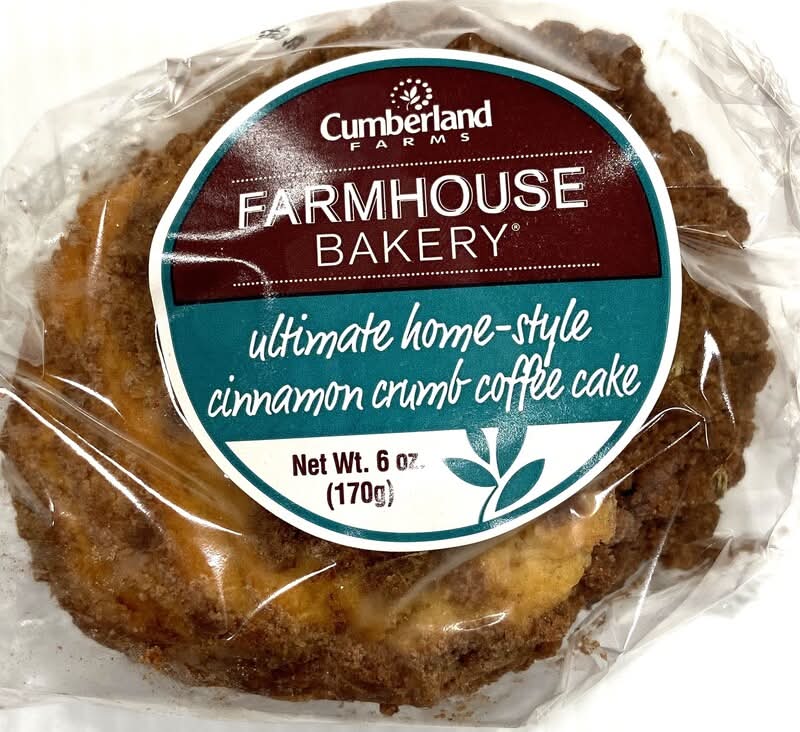 Cumberland Farms Crumb Cake Cinnamon 6oz