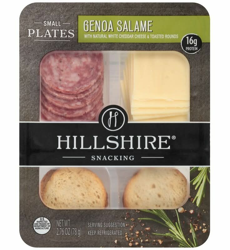 Hillshire Genoa Salame Small Plates 2.76oz