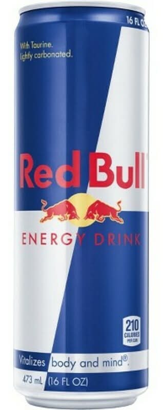 Red Bull Energy Drink Can 16oz