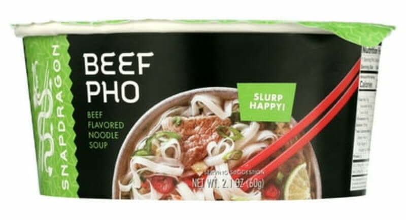 Snapdragon Vietnamese Beef Pho Rice Noodle Bowl 2.1oz
