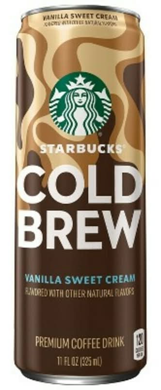 Starbucks Vanilla Sweet Cream Cold Brew Premium 11oz