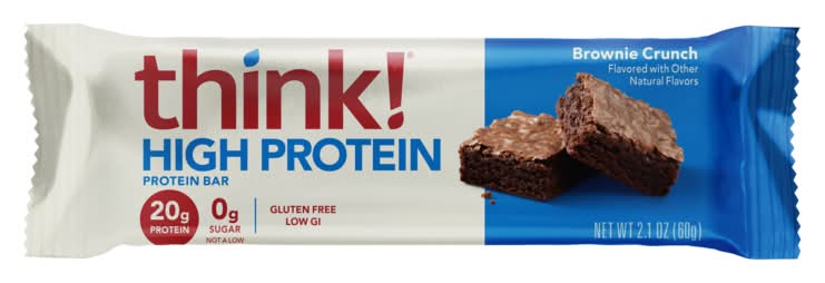 ThinkThin Gluten Free Brownie Crunch Protein Bar 2.1oz