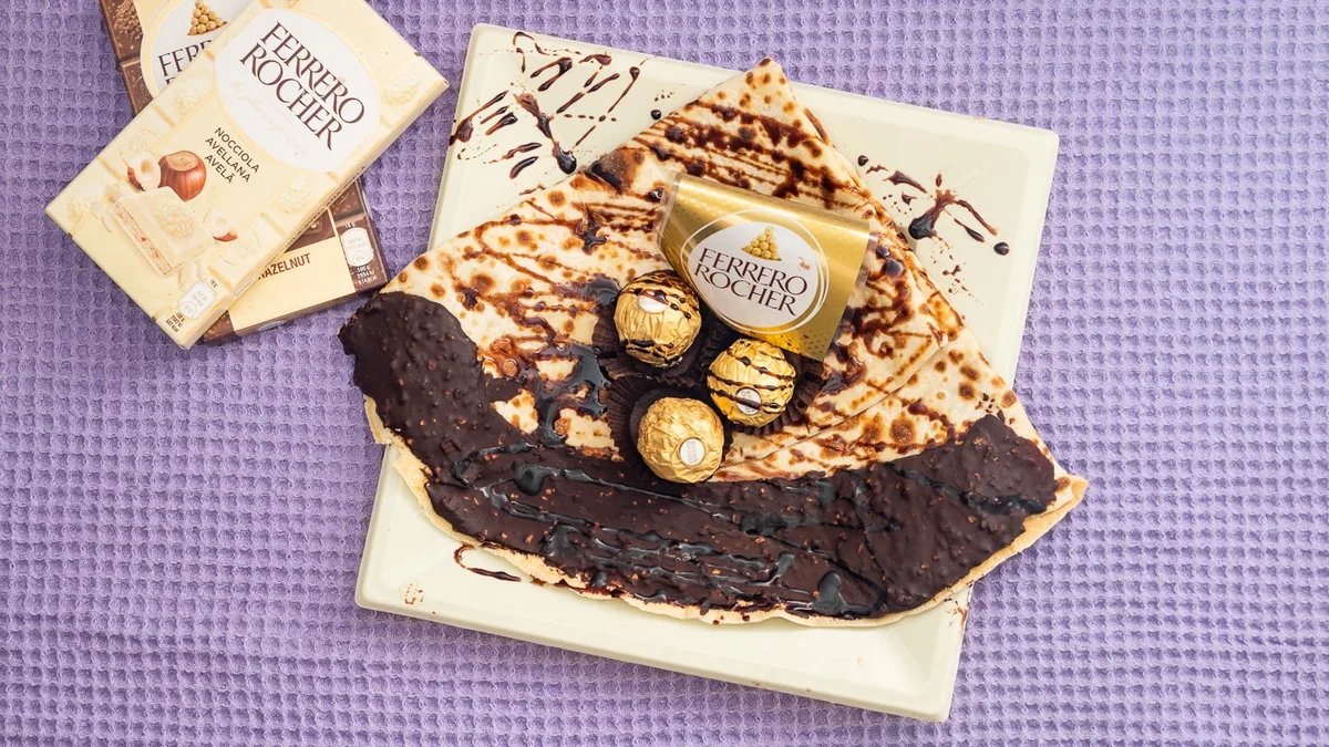 Ferrero Chocolate Crepe