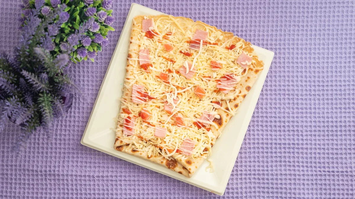 Ham and Cheese Crepe