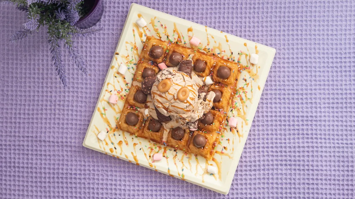 Honey Waffle Bites