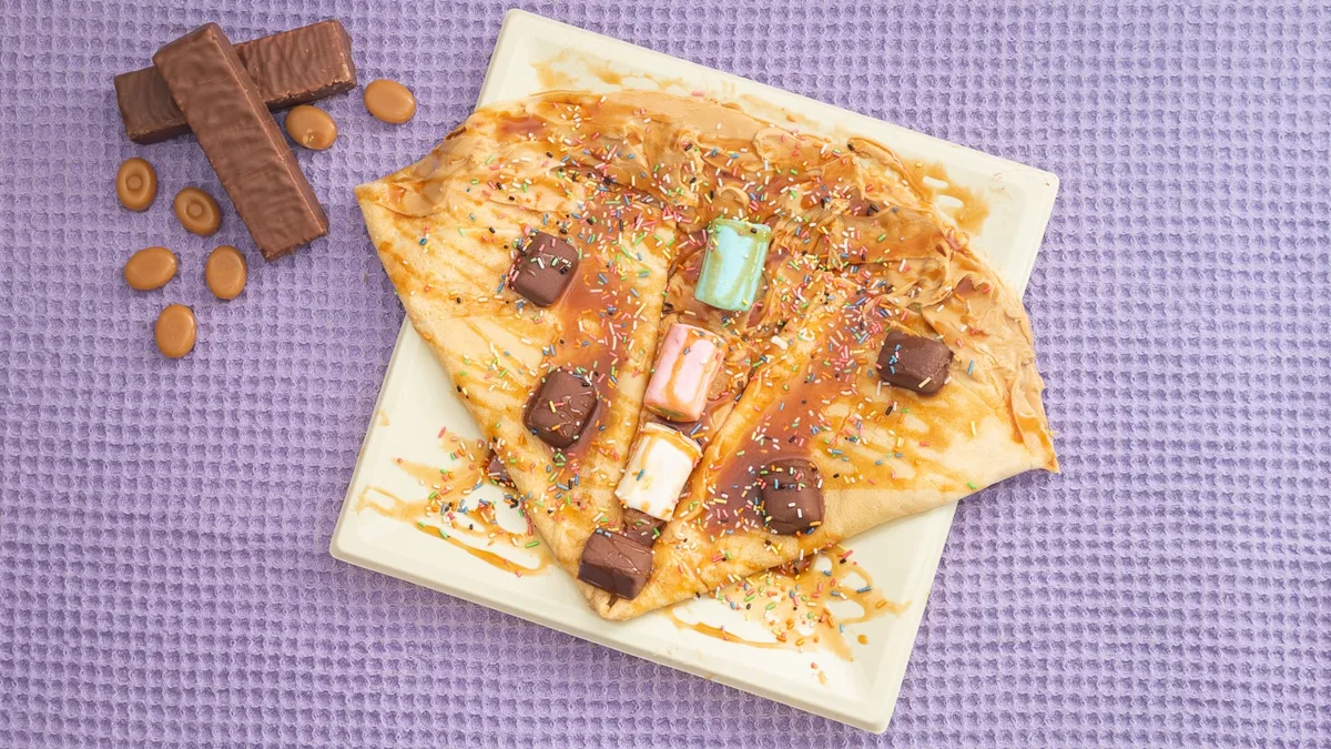 Lotus Biscoff Crepe