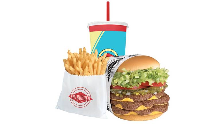XXXL Fatburger (1.5 lb.) Meal