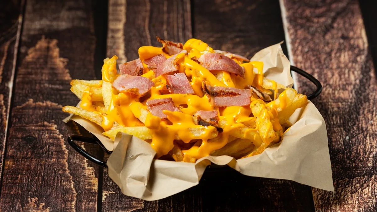 Πατάτες Cheddar Bacon