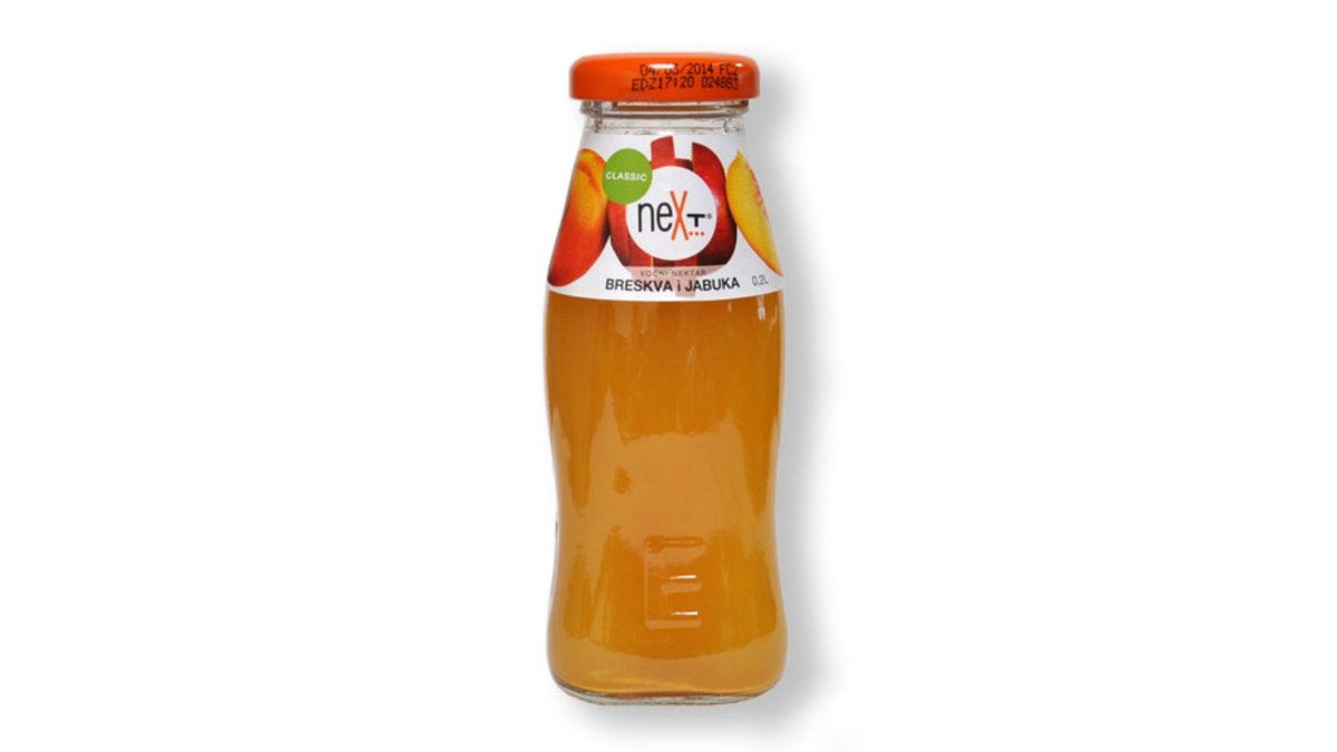 Next breskva 200 ml staklo