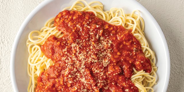 Spaghetti w/ Meat Sauce