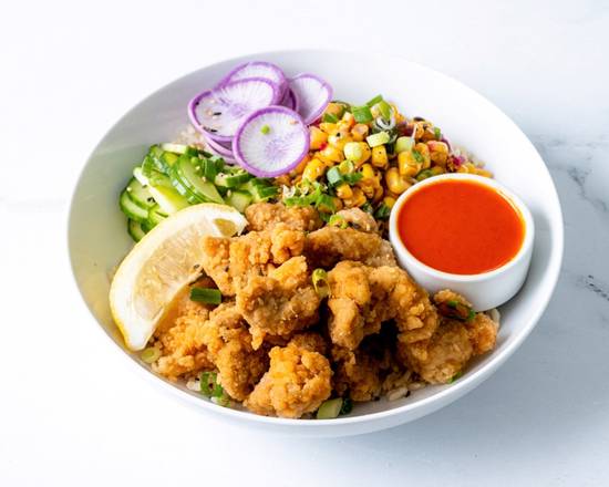 Low Carb Crispy Chicken Bowl