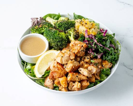 Low Carb Grilled BBQ Chicken Salad