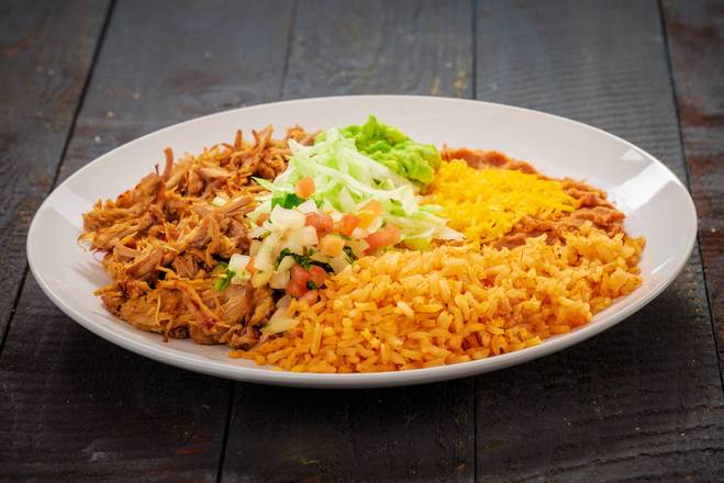 #10 Carnitas Plate