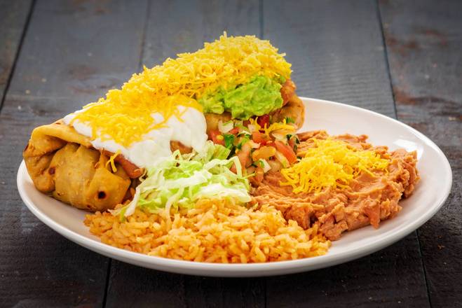#13 Chimichanga Plate