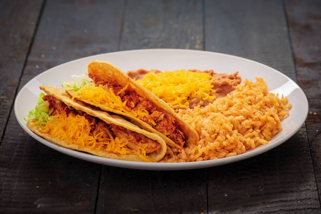#16 Two Chicken Tacos