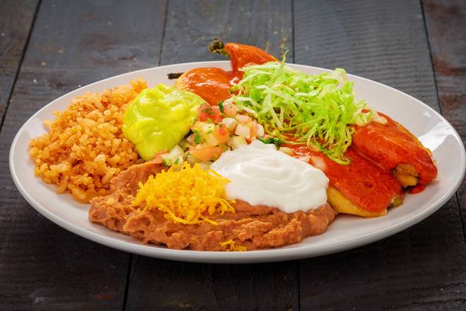#18 Two Chile Rellenos