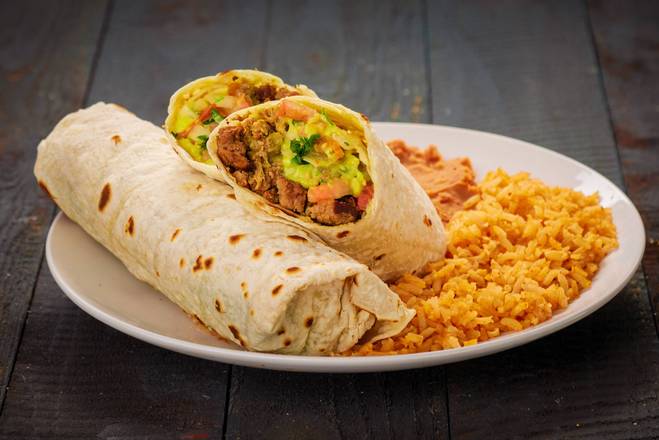#2 Two Carne Asada Burritos