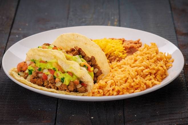 #3 Two Carne Asada Tacos