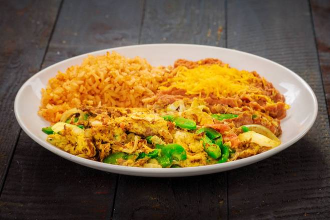#6 Machaca Plate