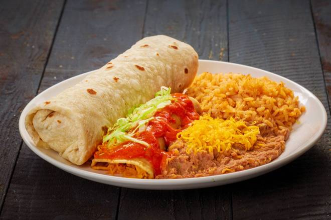 #9 Burrito and Enchilada