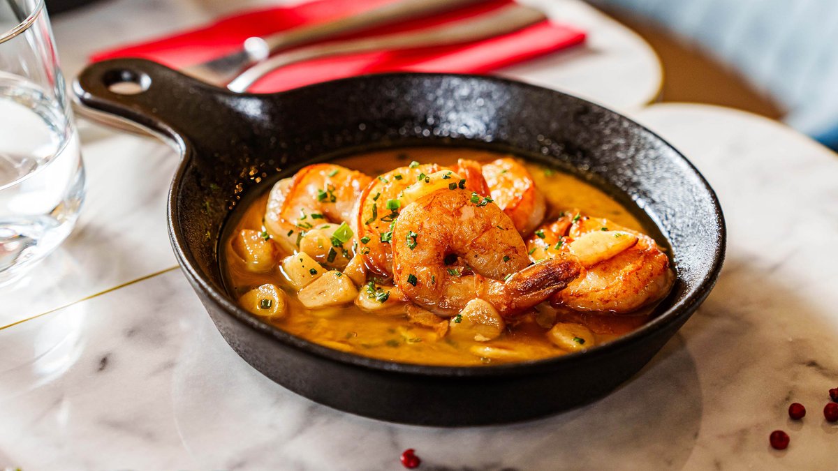 Gambas al ajillo / Fokhagymás garnéla