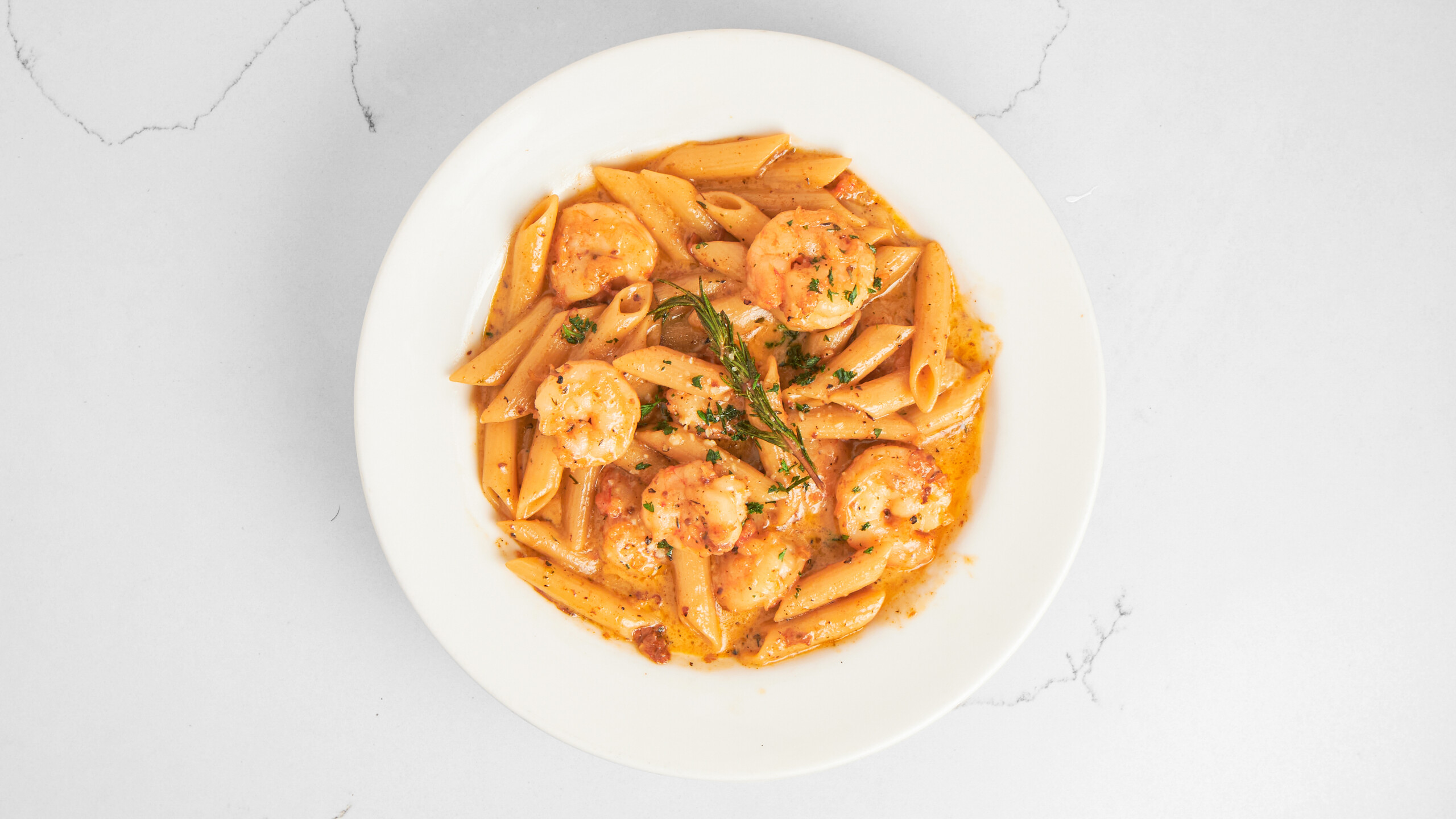 BBQ Shrimp Pasta
