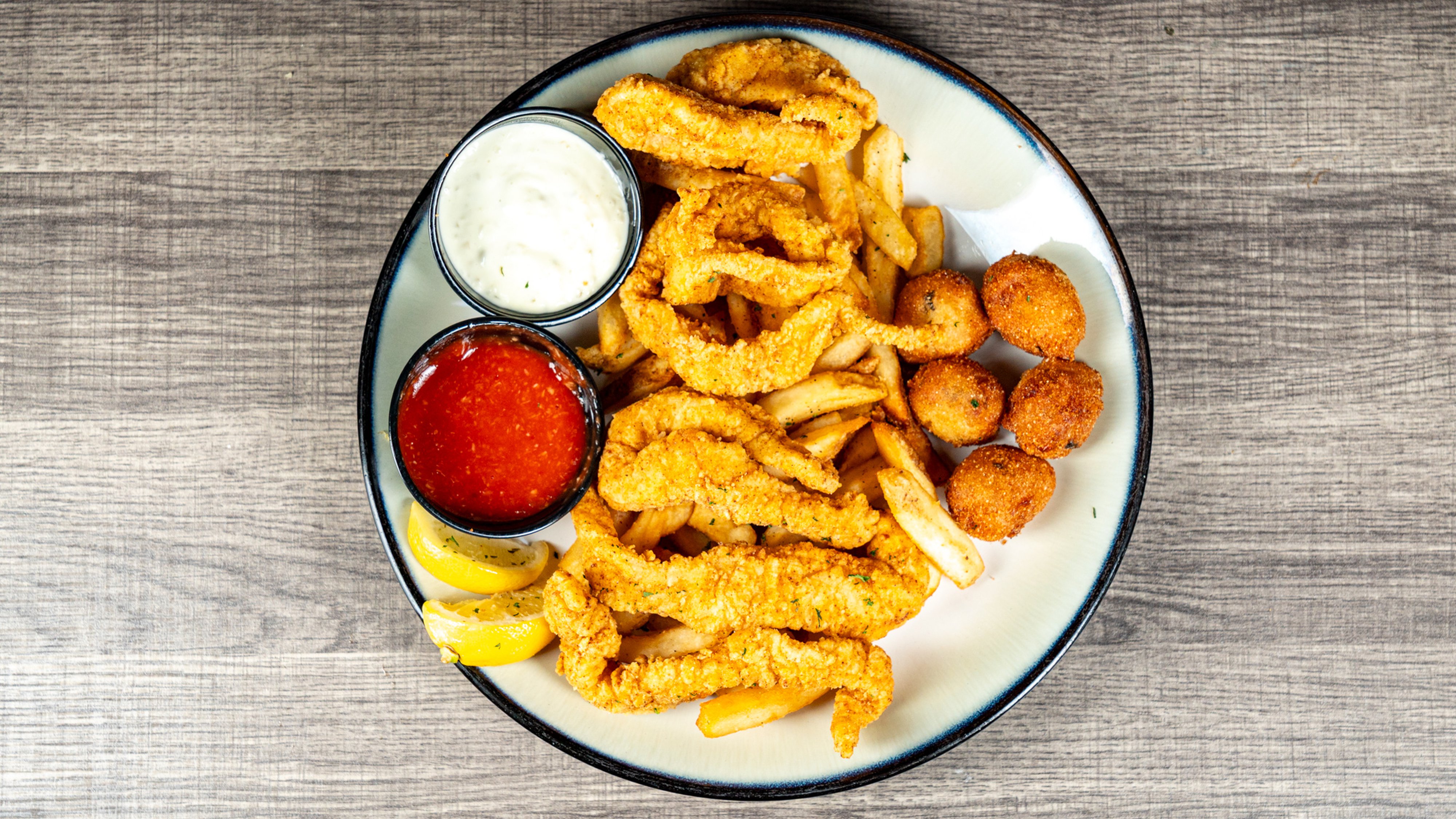 Fried Fish Platter