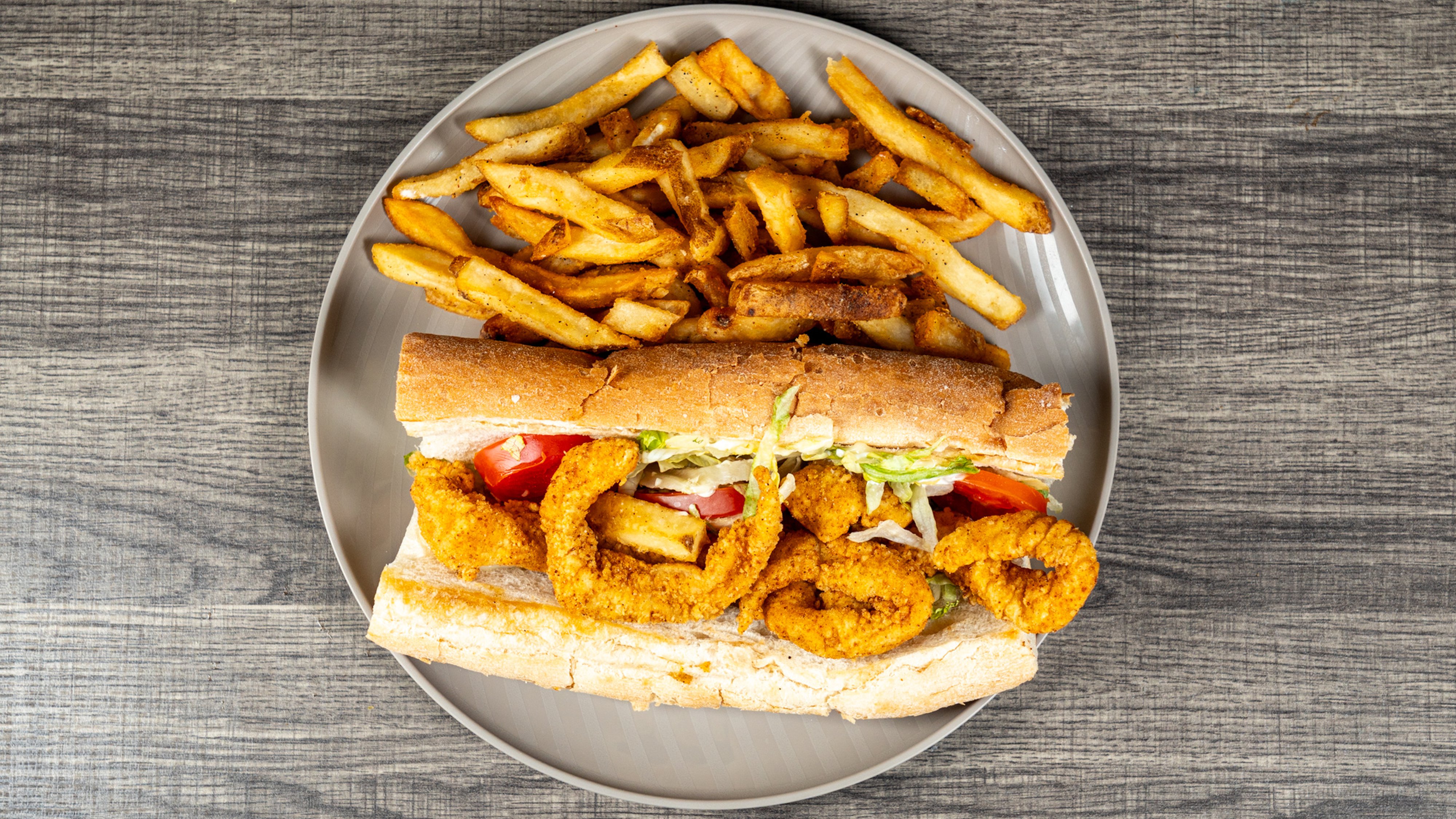 FRIED FISH PO-BOY